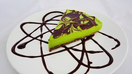 Chocolate Mint And Spinach "Cheese "Cake Whole