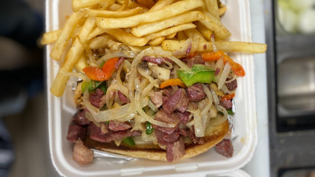 25. Corn Beef Philly Sandwich