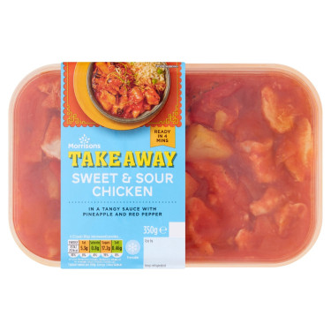 Morrisons Takeaway Pollo Agridulce 350G