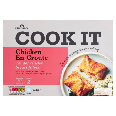 Morrisons Listo Para Cocinar Pollo En Croute 440G