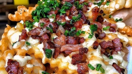 Hickory Smoked Beef Bacon Cheese Fries