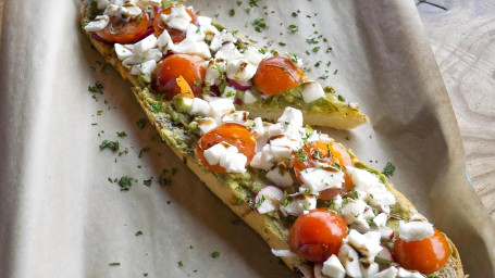 Avocado Pizza Bread