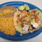 #8. 2 Fish Tacos Plate
