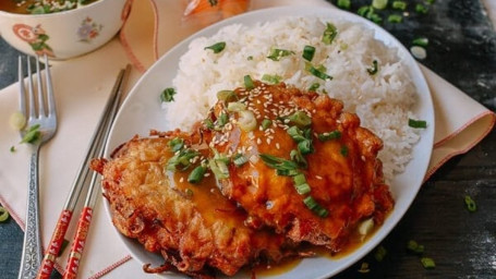 Egg Foo Young (2 Pcs. Fú Róng Dàn