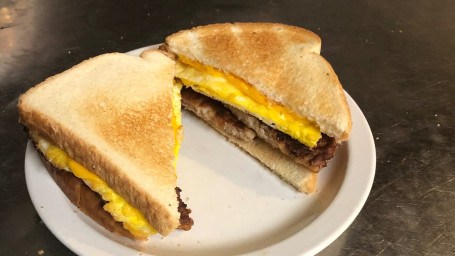 #1. Large Breakfast Sandwich With Meat