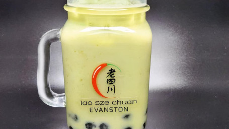 Matcha Milk Tea W. Boba Mǒ Chá Zhēn Zhū Nǎi Chá