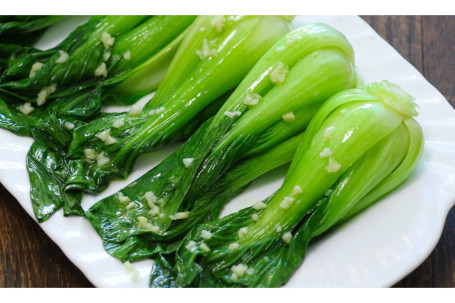 Pack Choi With Garlic Sauce Suàn Róng Shàng Hǎi Qīng