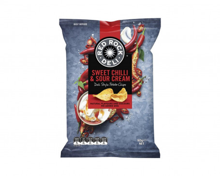 Red Rock Deli Chips Sweet Chili Sour Cream (165G)