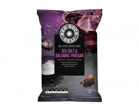 Red Rock Deli Chips Sea Salt Balsamic Vinegar (165G)