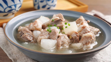 Winter Melon Pork Ribs Soup Dōng Guā Pái Gǔ Tāng