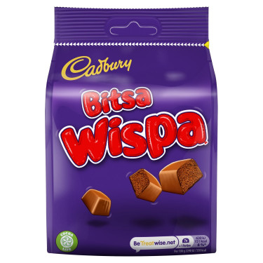 Chocolate Cadbury Bitsa Wispa 110G