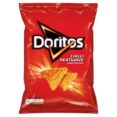 Doritos Chilli Heatwave Sharing Chips De Tortilla 180G