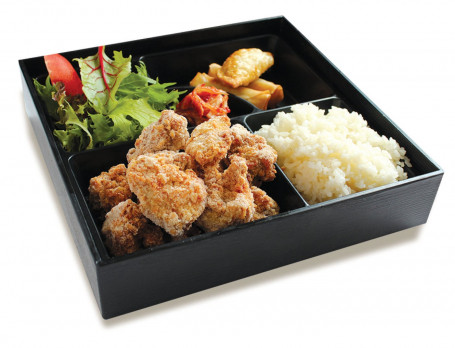 Butter Garlic Korean Fried Chicken Bento