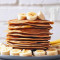 Classic Pancakes With Bananas (5 Stack)