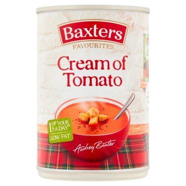 Baxters Favourite Crema De Sopa De Tomate 400G