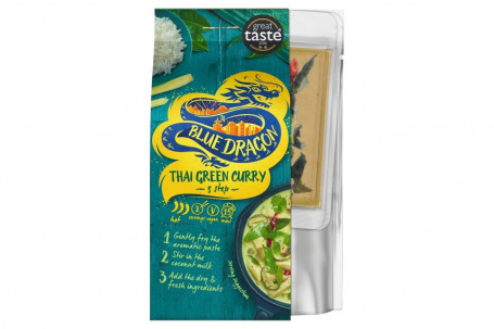 Blue Dragon Thai Green Curry Kit De Comida De 3 Pasos 253 G