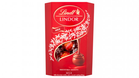 Lindt Lindor Chocolate Con Leche Trufas Caja 200G