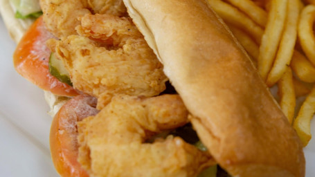 Shrimp Poboy(10 Inch) W/Fries