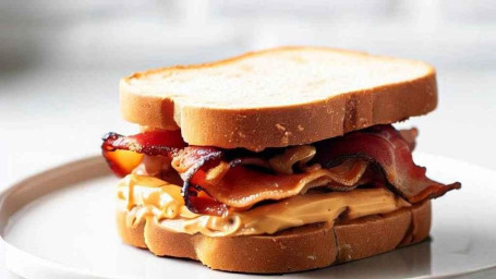 Peanut Butter And Bacon Sandwich