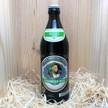 Augustiner Brau Helles Lagerbier 5.2 50Cl Bottle