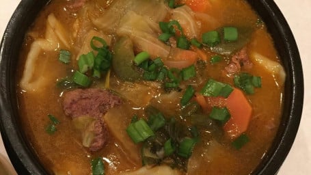 Dumpling Veggie Soup