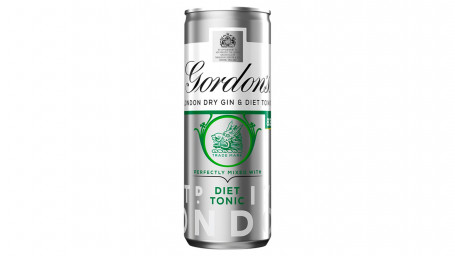 Gordon's Special London Dry Gin y tónico dietético 250ml
