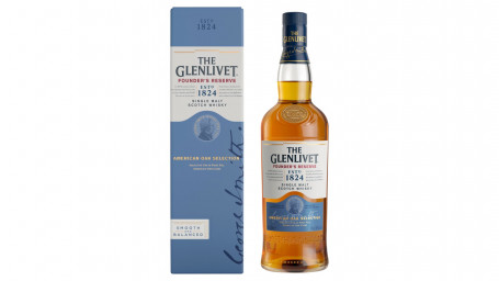 Whisky escocés de malta The Glenlivet Founder's Reserve 70cl