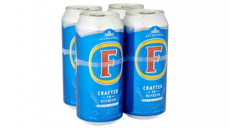 Foster's Lager Beer 4 Latas De 440Ml
