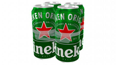 Heineken Cerveza Lager 4 X 440Ml Latas