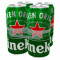 Heineken Cerveza Lager 4 x 440ml Latas