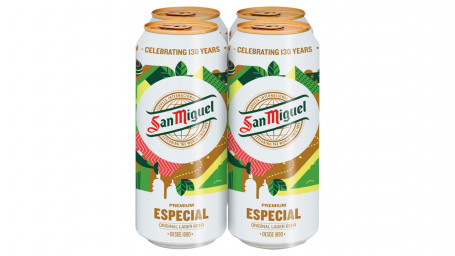 Cerveza San Miguel Premium Lager 4 X 440Ml