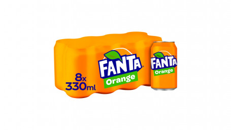 Fanta Orange 8 X 330Ml