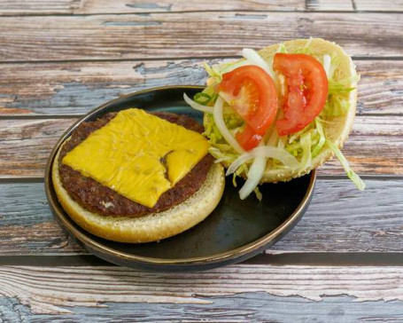 1/4 Lb Cheese Burger And Chips