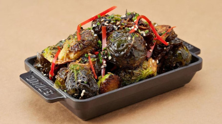 Sweet Sriracha Brussels Sprouts Df