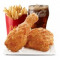 2Pc Crispy Chicken Large Meal
