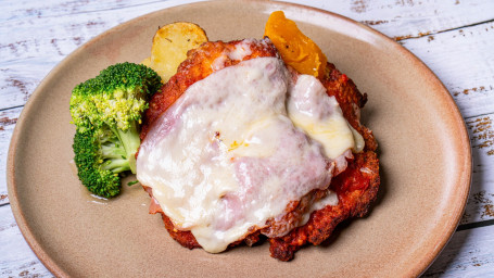 Chicken Parmigiana And Vegetables