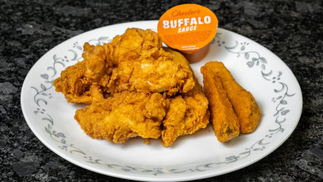 3 Tenders, 1 Side 1 Dipping Sauce