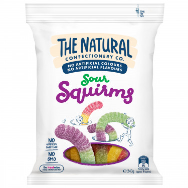 The Natural Sour Squirms 240G