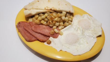 Spam Egg Plate