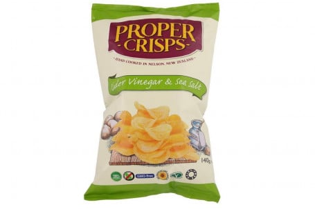 Proper Chips Cider Vinegar Sea Salt Potato Chips (150G)