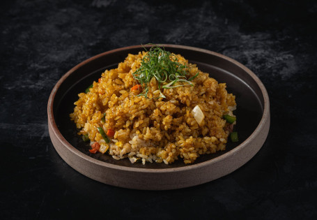 Curry Fried Rice With Vegetables Kā Lī Zá Cài Chǎo Fàn