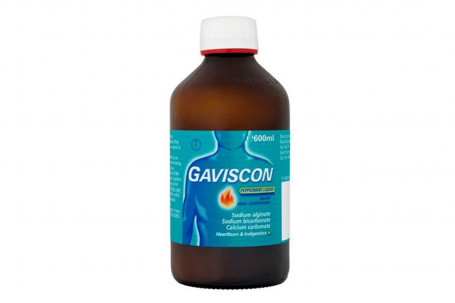 Gaviscon Peppermint Liquid Relief 600 Ml