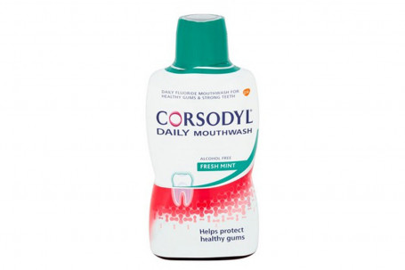 Corsodyl Daily Fresh Mint Mouthwash 500 Ml