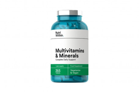 Nutri Within Multivitamins Minerals 365 Tablets