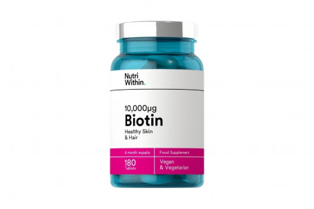 Nutri Within Biotin 10,000 Mu;G 180 Tablets