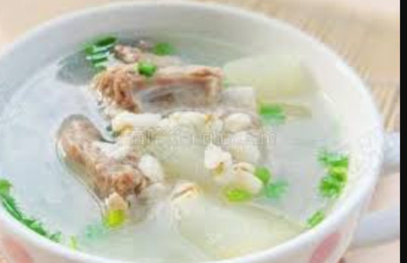 Wintermelon And Spare Ribs Soup Dōng Guā Pái Gǔ Tāng