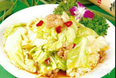 Griddle Hand Ripped Cabbage Shǒu Sī Bāo Cài