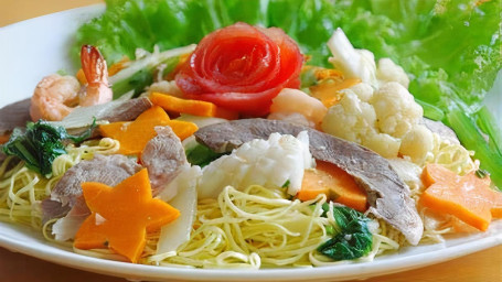 M3. Crispy Egg Noodle Combo Meat Mì Xào Giòn Thập Cẩm