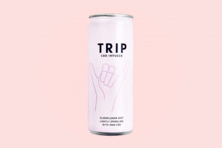 Trip Cbd Sparkling Elderflower Mint