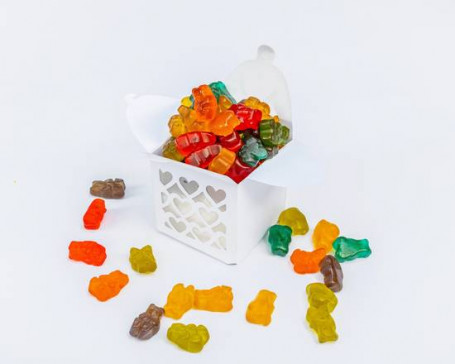 12 Flavor Gummy Bear 8 Onzas